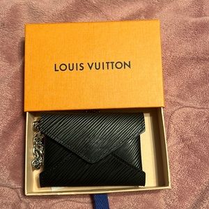 Louis Vuitton chain necklace CC holder